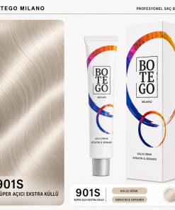 Botego Milano 901S Süper Açıcı Ekstra Küllü Saç Boyası 100 ml